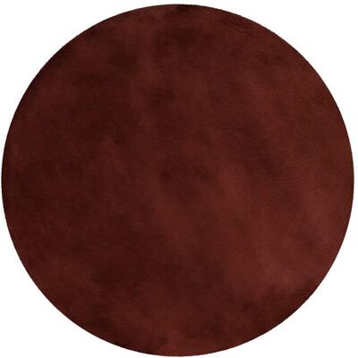 Esprit Tapis rond imitation fourrure lapin doux tufté bordeaux 200 Rouge 200x3x200cm - Publicité Esprit Tapis rond imitation fourrure lapin doux tufté bordeaux 200 Rouge 200x3x200cm - Publicité