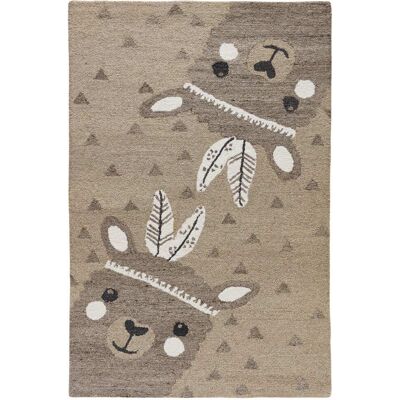 Natur Pur Tapis de chambre d'enfant tufté main - Alpaca sable 80x150 cm Jaune 150x1x80cm - Publicité Natur Pur Tapis de chambre d'enfant tufté main - Alpaca sable 80x150 cm Jaune 150x1x80cm - Publicité