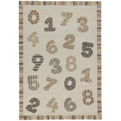 Natur Pur Tapis de chambre d'enfant tufté main - Chiffres blanc 80x150 cm Blanc 150x1x80cm - Publicité Natur Pur Tapis de chambre d'enfant tufté main - Chiffres blanc 80x150 cm Blanc 150x1x80cm - Publicité