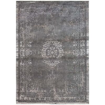 Louis de Poortere Tapis salon et chambre tissé plat 080x150 cm gris Gris 150x80x80cm - Publicité Louis de Poortere Tapis salon et chambre tissé plat 080x150 cm gris Gris 150x80x80cm - Publicité