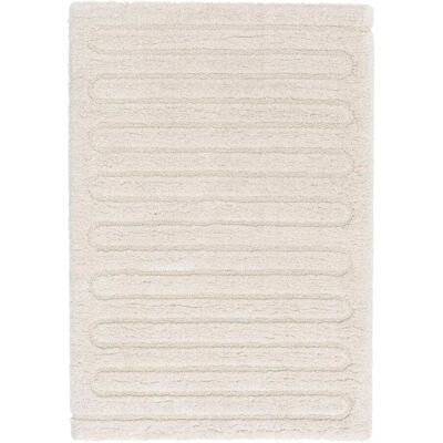 AFK Living Tapis épais ultra doux ivoire 120 x 170 cm Blanc 120x170x120cm - Publicité AFK Living Tapis épais ultra doux ivoire 120 x 170 cm Blanc 120x170x120cm - Publicité