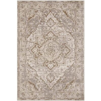 STUDIO DECO Tapis vintage oriental rania beige 160x235cm Beige 235x1x160cm - Publicité STUDIO DECO Tapis vintage oriental rania beige 160x235cm Beige 235x1x160cm - Publicité