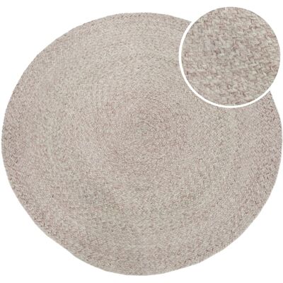 Axi Tapis d'extérieur, rond, beige rosé, 180 x 180 cm / épaisseur : 5 mm Rose 180x1x180cm - Publicité Axi Tapis d'extérieur, rond, beige rosé, 180 x 180 cm / épaisseur : 5 mm Rose 180x1x180cm - Publicité