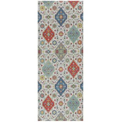 Atticgo Tapis de cuisine lavable bohème multicolore 52x200 cm Multicolore 200x0x52cm - Publicité Atticgo Tapis de cuisine lavable bohème multicolore 52x200 cm Multicolore 200x0x52cm - Publicité