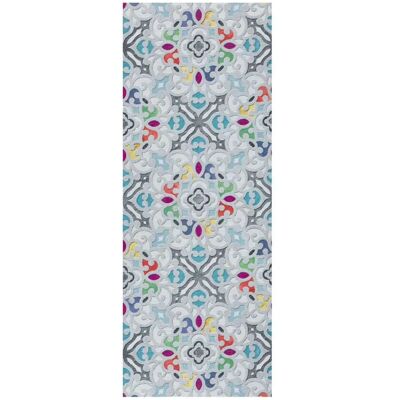Atticgo Tapis de cuisine lavable bohème multicolore 52x200 cm Multicolore 200x0x52cm - Publicité Atticgo Tapis de cuisine lavable bohème multicolore 52x200 cm Multicolore 200x0x52cm - Publicité