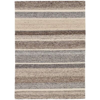THEKO Tapis naturel tissé à la main Beige 170x240 cm Beige 240x1x170cm - Publicité THEKO Tapis naturel tissé à la main Beige 170x240 cm Beige 240x1x170cm - Publicité