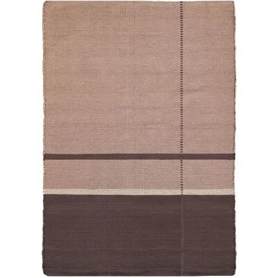 AFK Living Tapis en fibres recyclées tissé à la main beige 120 x 170 cm Beige 120x170x120cm - Publicité AFK Living Tapis en fibres recyclées tissé à la main beige 120 x 170 cm Beige 120x170x120cm - Publicité