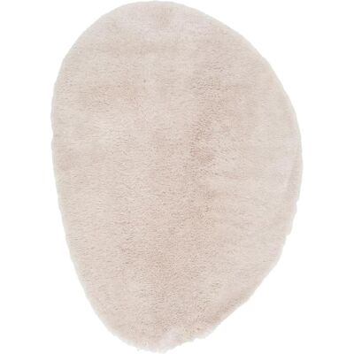 AFK Living Tapis shaggy ultra-doux effet laine forme organique 160 x 230 cm Beige 160x230x160cm - Publicité AFK Living Tapis shaggy ultra-doux effet laine forme organique 160 x 230 cm Beige 160x230x160cm - Publicité