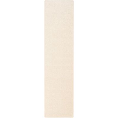 Snapstyle Tapis couloir uni crème 80x320 cm Blanc 320x1x80cm - Publicité Snapstyle Tapis couloir uni crème 80x320 cm Blanc 320x1x80cm - Publicité