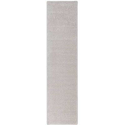 Snapstyle Tapis couloir uni gris argent 80x320 cm Argenté 320x2x80cm - Publicité Snapstyle Tapis couloir uni gris argent 80x320 cm Argenté 320x2x80cm - Publicité