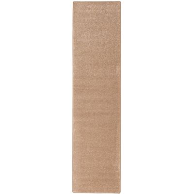 Snapstyle Tapis couloir uni beige foncé 100x300 cm Beige 300x2x100cm - Publicité Snapstyle Tapis couloir uni beige foncé 100x300 cm Beige 300x2x100cm - Publicité