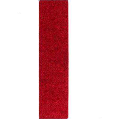 Snapstyle Tapis couloir uni rouge 100x300 cm Rouge 300x2x100cm - Publicité Snapstyle Tapis couloir uni rouge 100x300 cm Rouge 300x2x100cm - Publicité