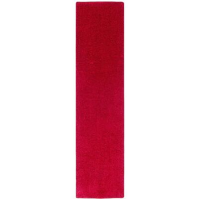 Snapstyle Tapis couloir uni rouge 80x400 cm Rouge 400x1x80cm - Publicité Snapstyle Tapis couloir uni rouge 80x400 cm Rouge 400x1x80cm - Publicité