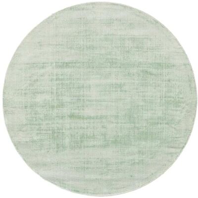 Benuta Tapis en viscose rond menthe D 120 Vert 120x1x120cm - Publicité Benuta Tapis en viscose rond menthe D 120 Vert 120x1x120cm - Publicité