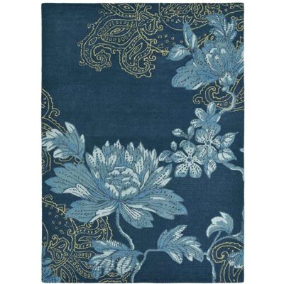 Tapis en laine fait à la main Wedgwood 120x180cm - Forme rectangulaire - Publicité Tapis en laine fait à la main Wedgwood 120x180cm - Forme rectangulaire - Publicité