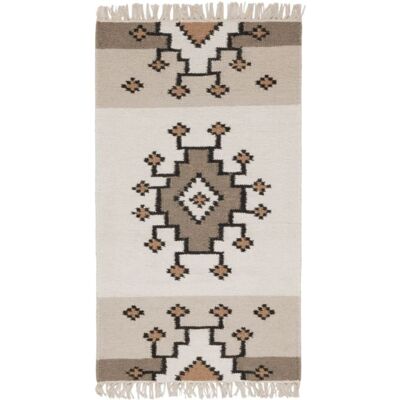 Madura Tapis de sol en laine naturel 120x180 cm Beige 120x180cm - Publicité Madura Tapis de sol en laine naturel 120x180 cm Beige 120x180cm - Publicité
