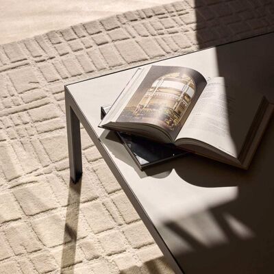 Madura Tapis de sol en laine ecru 120x170 cm Blanc 120x170cm - Publicité Madura Tapis de sol en laine ecru 120x170 cm Blanc 120x170cm - Publicité