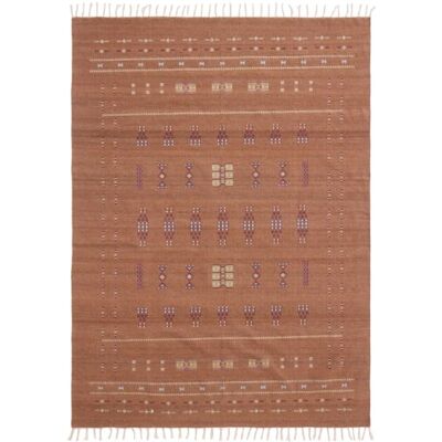 Madura Tapis de sol en laine marron 120x180 cm Marron 120x180cm - Publicité Madura Tapis de sol en laine marron 120x180 cm Marron 120x180cm - Publicité