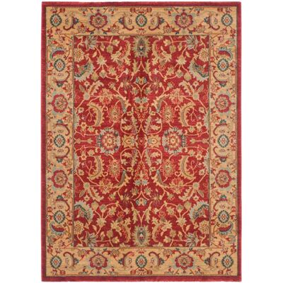 Tapis Safavieh Mahal Collection - Traditionnel, Polypropylène, Rouge & Multicolore - Publicité Tapis Safavieh Mahal Collection - Traditionnel, Polypropylène, Rouge & Multicolore - Publicité