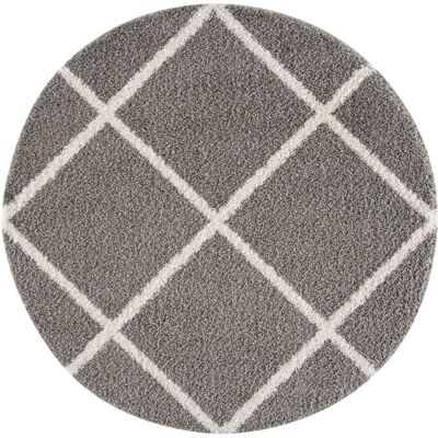 Un Amour De Tapis Tapis Long Shaggy Gris - Tapis - Publicité Un Amour De Tapis Tapis Long Shaggy Gris - Tapis - Publicité