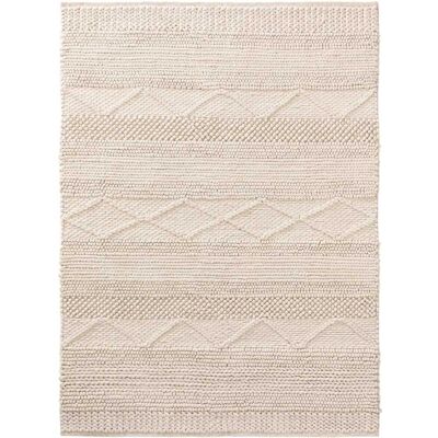 Benuta Tapis de laine crème 120x170 Beige 120x1x170cm - Publicité Benuta Tapis de laine crème 120x170 Beige 120x1x170cm - Publicité