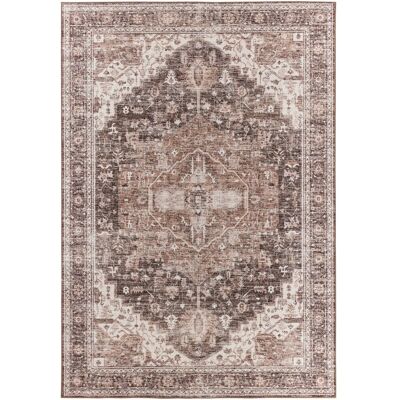 Nazar Tapis vintage oriental beige 160x220 cm Beige 220x0x160cm - Publicité Nazar Tapis vintage oriental beige 160x220 cm Beige 220x0x160cm - Publicité