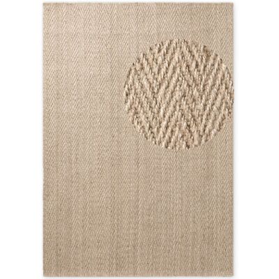 Villeroy & Boch Tapis en Jute 160x230cm à chevrons Fait Main Ivoire Blanc 230x1x160cm - Publicité Villeroy & Boch Tapis en Jute 160x230cm à chevrons Fait Main Ivoire Blanc 230x1x160cm - Publicité