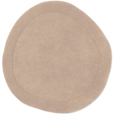 Tapis en laine rond organique tufté main beige - villeroy & boch 160cm Beige 160x2x160cm - Publicité Tapis en laine rond organique tufté main beige - villeroy & boch 160cm Beige 160x2x160cm - Publicité