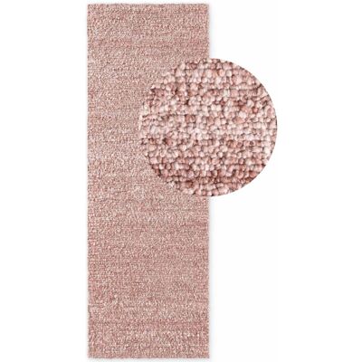 Ted Baker Tapis bouclés à poils courts rose poudrée 80x300cm Rose 300x1x80cm - Publicité Ted Baker Tapis bouclés à poils courts rose poudrée 80x300cm Rose 300x1x80cm - Publicité
