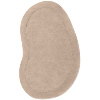 Villeroy & Boch Tapis en laine de forme organique tufté main Beige 125x200cm Beige 200x2x125cm - Publicité Villeroy & Boch Tapis en laine de forme organique tufté main Beige 125x200cm Beige 200x2x125cm - Publicité