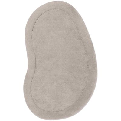 Villeroy & Boch Tapis en laine de forme organique tufté main Gris 125x200cm Gris 200x2x125cm - Publicité Villeroy & Boch Tapis en laine de forme organique tufté main Gris 125x200cm Gris 200x2x125cm - Publicité
