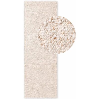 Ted Baker Tapis bouclés à poils courts ecru 80x200cm Blanc 200x1x80cm - Publicité Ted Baker Tapis bouclés à poils courts ecru 80x200cm Blanc 200x1x80cm - Publicité