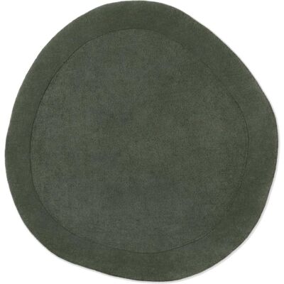 Tapis en laine rond organique tufté main vert - villeroy & boch 160cm Vert 160x2x160cm - Publicité Tapis en laine rond organique tufté main vert - villeroy & boch 160cm Vert 160x2x160cm - Publicité
