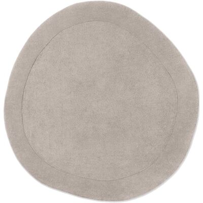 Tapis en laine rond organique tufté main gris - villeroy & boch 160cm Gris 160x2x160cm - Publicité Tapis en laine rond organique tufté main gris - villeroy & boch 160cm Gris 160x2x160cm - Publicité