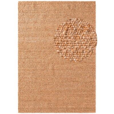 Ted Baker Tapis bouclés à poils courts beige 120x170cm Beige 170x1x120cm - Publicité Ted Baker Tapis bouclés à poils courts beige 120x170cm Beige 170x1x120cm - Publicité