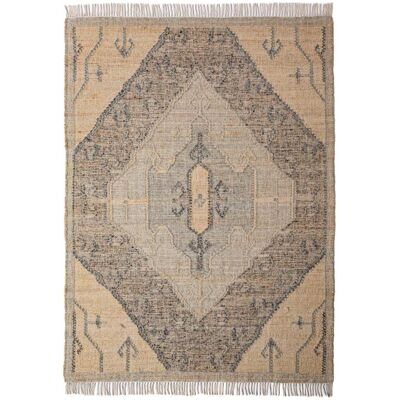 Flair Rugs Tapis en jute et laine 200x290cm Marron 290x0x200cm - Publicité Flair Rugs Tapis en jute et laine 200x290cm Marron 290x0x200cm - Publicité