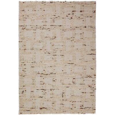 Flair Rugs Tapis en laine beige 140x200cm Beige 200x0x140cm - Publicité Flair Rugs Tapis en laine beige 140x200cm Beige 200x0x140cm - Publicité