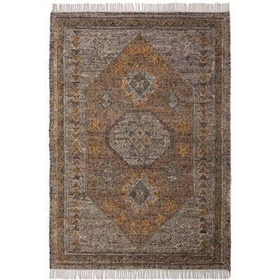 Flair Rugs Tapis en jute et laine 200x290cm Marron 290x0x200cm - Publicité Flair Rugs Tapis en jute et laine 200x290cm Marron 290x0x200cm - Publicité