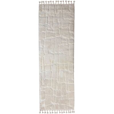 Flair Rugs Tapis moderne de couloir beige 80x300cm Beige 300x2x80cm - Publicité Flair Rugs Tapis moderne de couloir beige 80x300cm Beige 300x2x80cm - Publicité