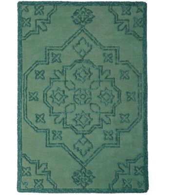 Flair Rugs Tapis en laine vert clair 140x200cm Vert 200x1x140cm - Publicité Flair Rugs Tapis en laine vert clair 140x200cm Vert 200x1x140cm - Publicité