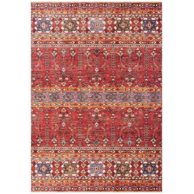 Un amour de tapis Tapis d'orient 160x230 rouge, bleu, blanc Rouge 230x1x160cm - Publicité Un amour de tapis Tapis d'orient 160x230 rouge, bleu, blanc Rouge 230x1x160cm - Publicité