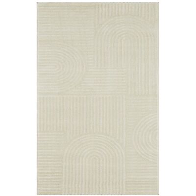 Un amour de tapis Tapis salle à manger 160x230 crème Beige 230x1x160cm - Publicité Un amour de tapis Tapis salle à manger 160x230 crème Beige 230x1x160cm - Publicité