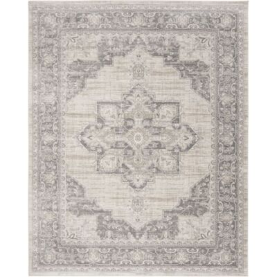 Safavieh Tapis crème / gris 235 x 305 cm Gris 305x1x235cm - Publicité Safavieh Tapis crème / gris 235 x 305 cm Gris 305x1x235cm - Publicité