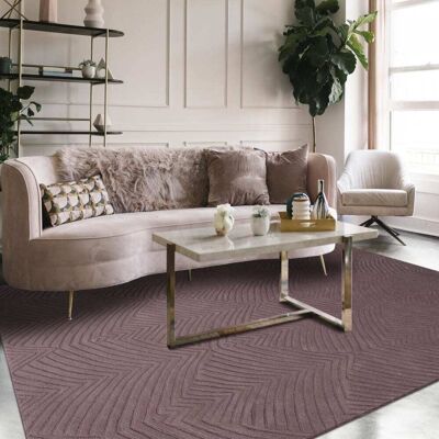 Un amour de tapis Tapis salle à manger 250x350 laine bordeaux Rouge 350x2x250cm - Publicité Un amour de tapis Tapis salle à manger 250x350 laine bordeaux Rouge 350x2x250cm - Publicité