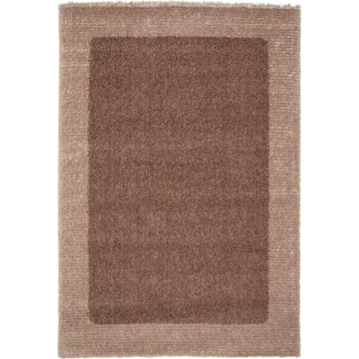 The Deco Factory Tapis shaggy doux moderne prune brun 120x170 Marron 170x3x120cm - Publicité The Deco Factory Tapis shaggy doux moderne prune brun 120x170 Marron 170x3x120cm - Publicité