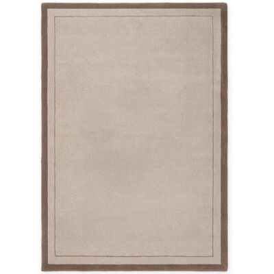 STUDIO DECO Tapis en laine palazzo crème et marron - villeroy & boch 120x170cm Beige 170x2x120cm - Publicité STUDIO DECO Tapis en laine palazzo crème et marron - villeroy & boch 120x170cm Beige 170x2x120cm - Publicité