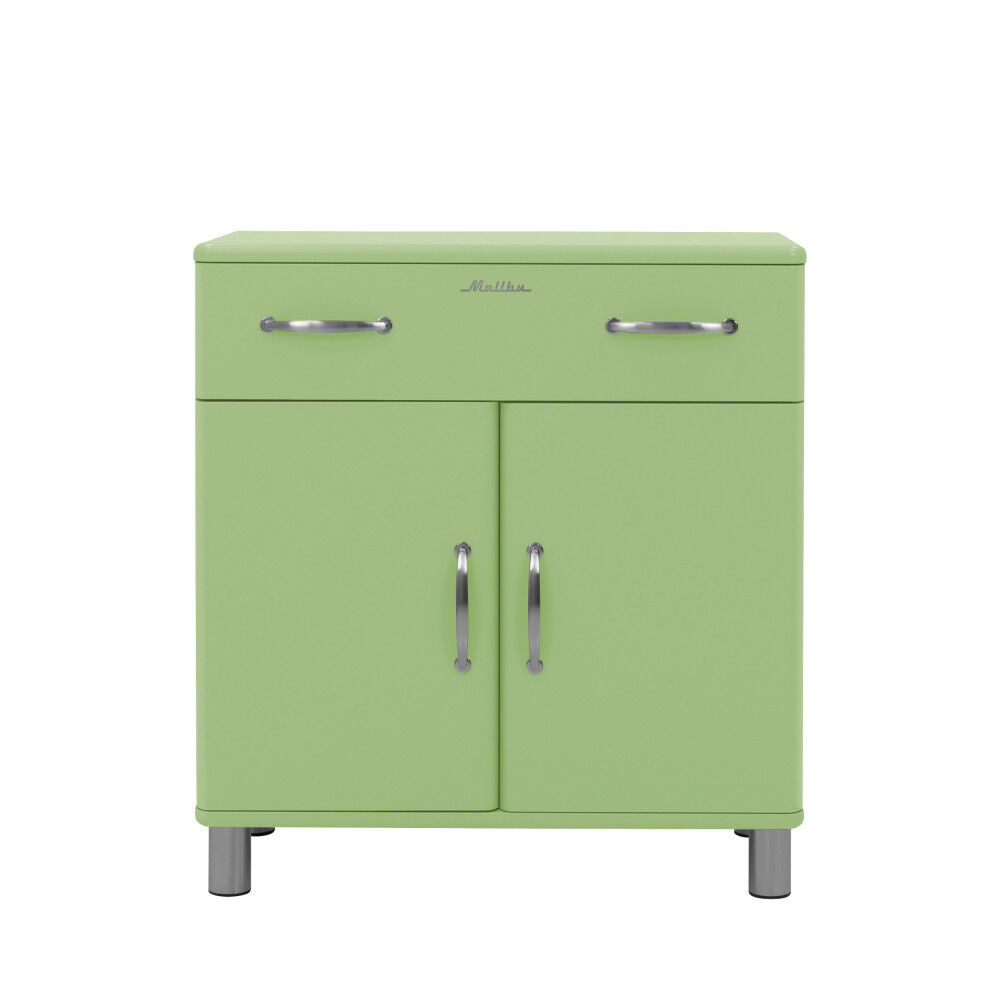 Tenzo Petit buffet vintage L86cm vert Vert 86x92x41cm