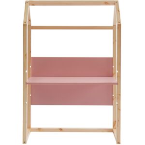 Baita Bureau enfant cabane rose évolutif Rose 100x147x50cm