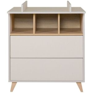 Lignea Kids Commode avec plan à langer bois argile Beige 50x8x70cm