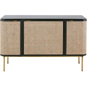 Maisons du Monde Buffet 3 portes cannage en rotin L125 Beige 125x80x42cm - Publicité Maisons du Monde Buffet 3 portes cannage en rotin L125 Beige 125x80x42cm - Publicité